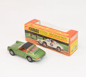 Corgi toys 382 Porsche 911s Virtually Mint/Boxed 'Corgi Whizzwheel' Collection