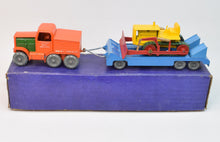 Moko Lesney Prime Mover, Trailer & Bulldozer Virtually Mint/Boxed 'Hard Rock' Collection