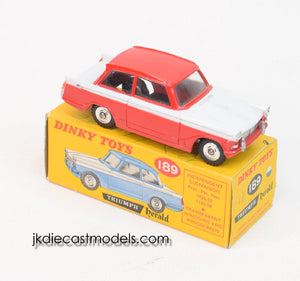 Dinky Toys 189 Triumph Herald 'Promotional' Very Near Mint/Boxed