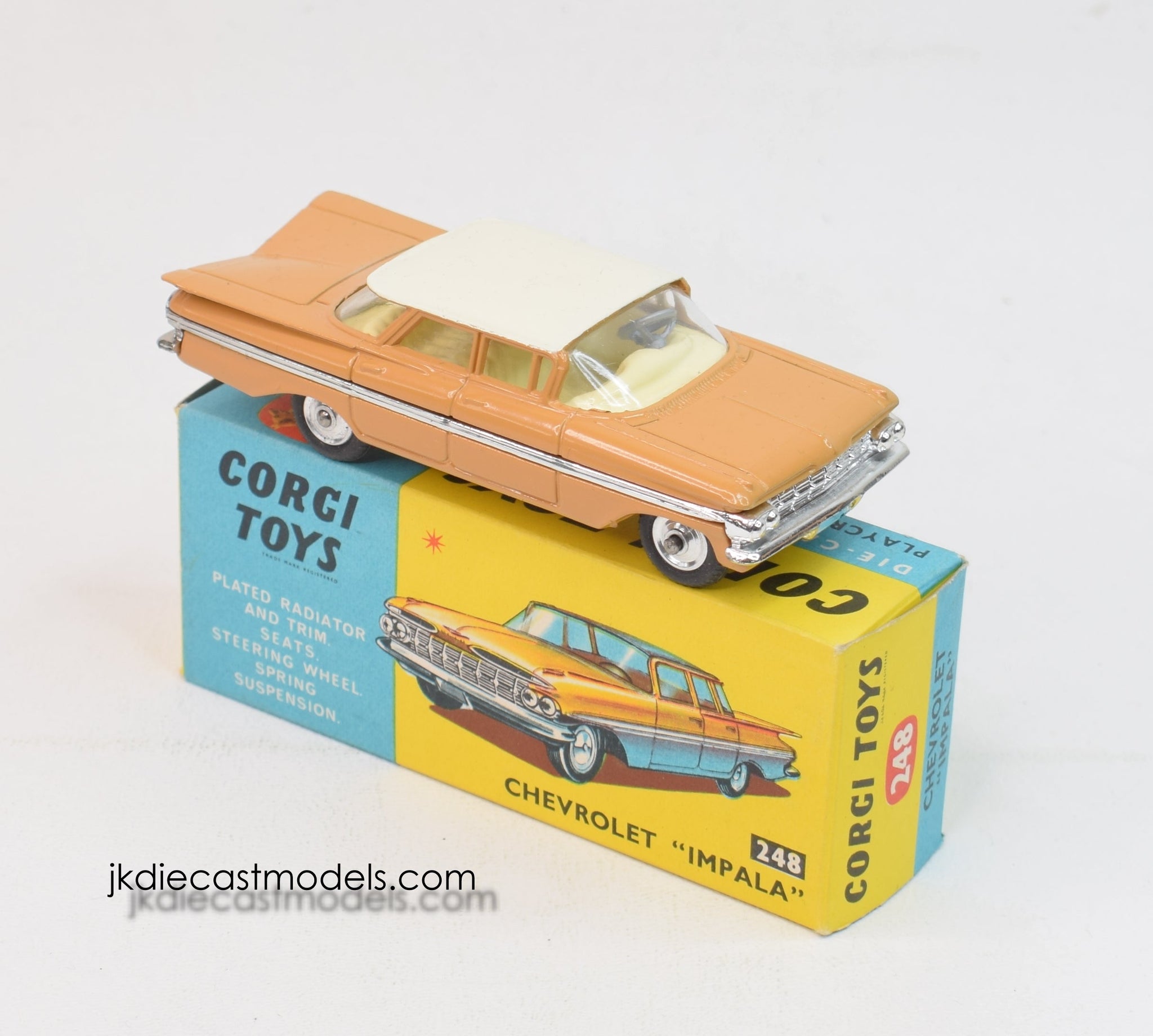 Corgi Toys 248 Chevrolet Impala Virtually Mint/Lovely box