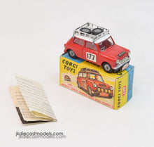 Corgi Toys 339 Austin Monte Carlo Mini Cooper 'S'. Virtually Mint/Boxed