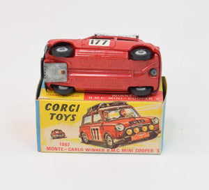 Corgi Toys 339 Austin Monte Carlo Mini Cooper 'S'. Virtually Mint/Boxed