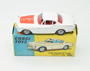 Corgi Toys 258 'Saint' P1800 Virtually Mint/Boxed (Cast hubs from 'The Lane' Collection)