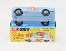 Corgi toys 348 Flower Power Mustang Virtually Mint/Lovely box 'JJP Vancouver' Collection