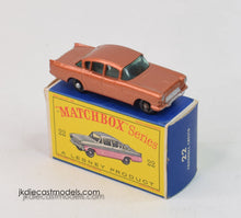 Matchbox Lesney 22 Vauxhall Cresta Virtually Mint/Boxed