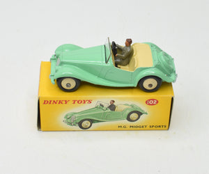 Dinky toy 102 M.G Midget Mint/Boxed