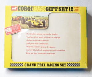 Corgi toys Gift set 12 'Grand Prix' Very Near Mint/Boxed (New 'The Lane' Collection)