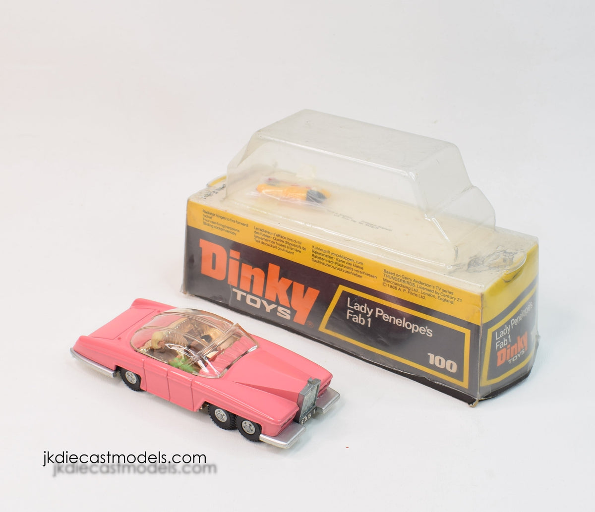 Dinky toys 100 Tall/Plinth Fab 1 Virtually Mint/Boxed