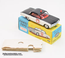 Corgi 237 Oldsmobile Sheriff Car Virtually Mint/Lovely box 'Chris Turner' Collection