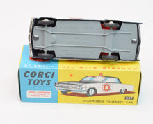 Corgi 237 Oldsmobile Sheriff Car Virtually Mint/Lovely box 'Chris Turner' Collection