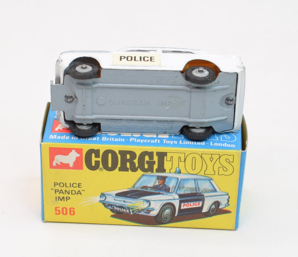 Corgi Toys 506 Police Panda IMP – Miniature Voiture Avec Boîte D’origine