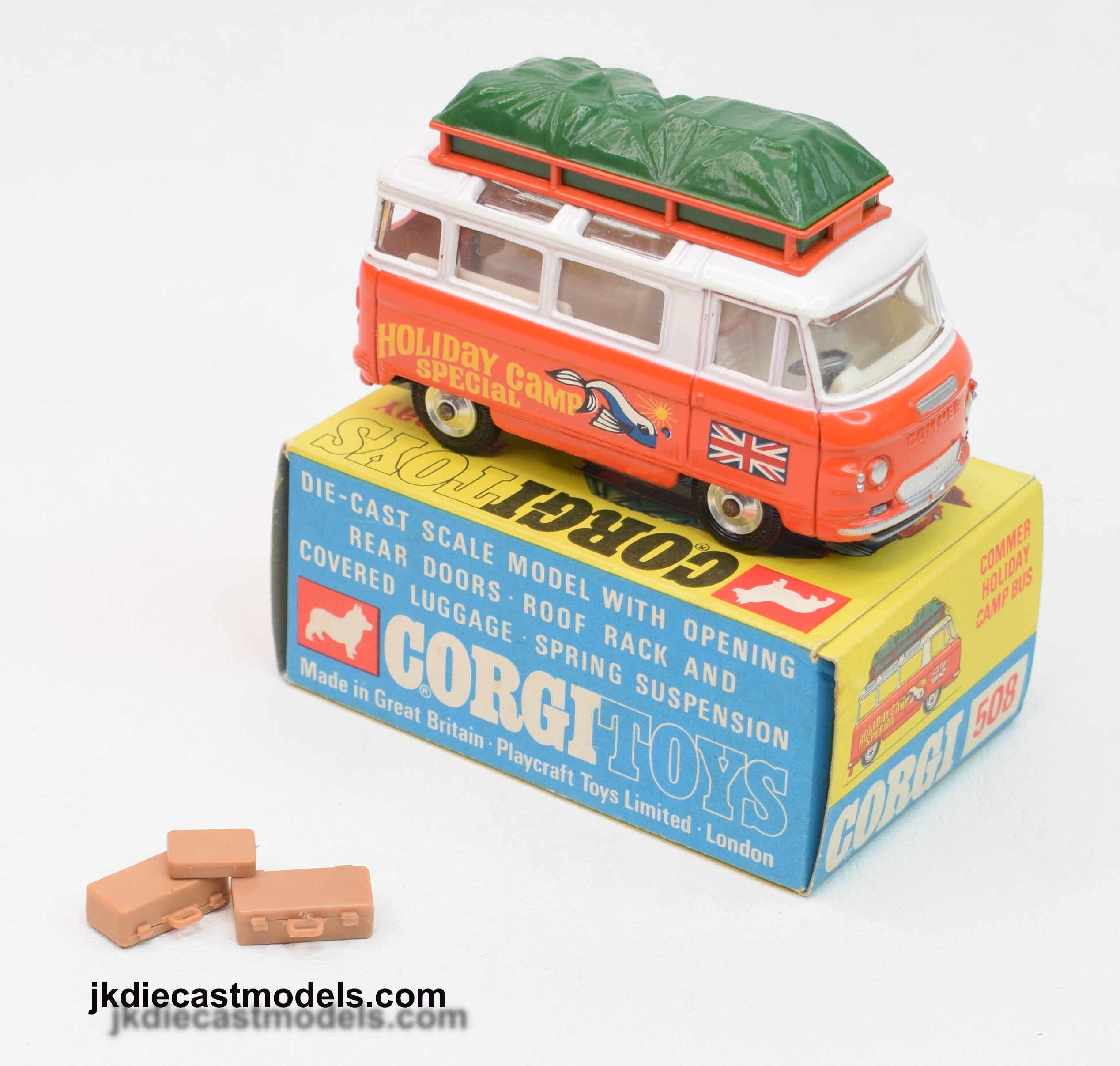 Corgi best sale commer bus