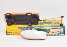 Telsalda Friction drive Bentley, Boat & Trailer Virtually Mint/Boxed