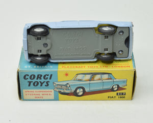 Corgi toys 217 Fiat 1800 Very Near Mint/Boxed 'P.C.R' Collection