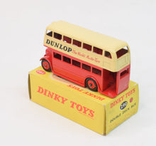 Dinky toys 290 Double deck bus 'Dunlop' Virtually Mint/Boxed 'Carlton' Collection