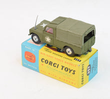 Corgi Toys 357 Land-Rover Weapons carrier Virtually Mint/Nice box