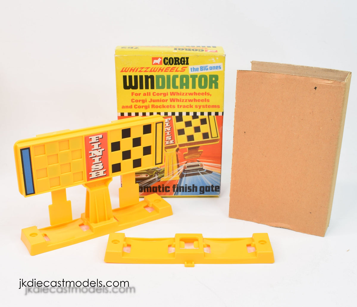 Corgi 762 Whizzwheels - Windicator Finish gate - Mint/Boxed 'JJP Vancouver' Collection