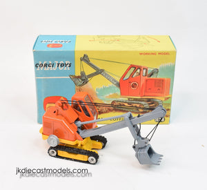 Corgi toys 1128 Priestman Shovel Very Near Mint/Boxed 'JJP Vancouver' Collection