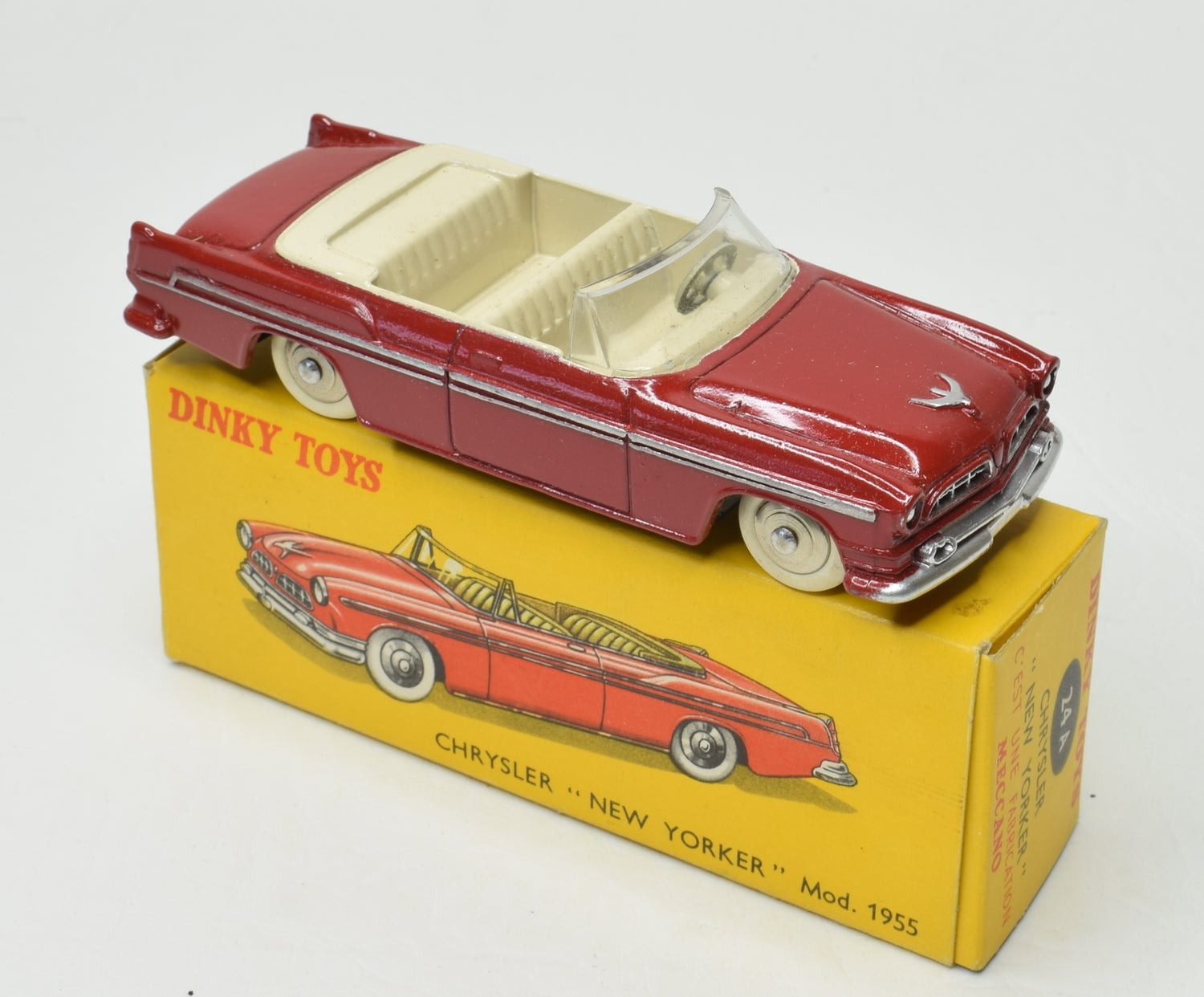 Rare Chrysler New Yorker 1955 - Dinky Toys (24A) - Jeux & Jouets Rare Chrysler New Yorker 1955 - Dinky Toys (24A) - Jeux & Jouets