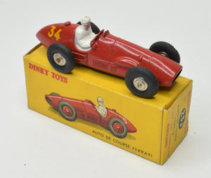 Dinky Toys 23j Auto de Course Ferrari Very Near Mint/Boxed