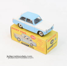 Dinky Toys 189 Triumph Herald promotional Very Near Mint/Boxed  (Sky blue/matt baseplate)