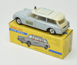 French Dinky Toys 556 Citroen D19 Ambulance Virtually Mint/Boxed 'Brecon' Collection Part 2