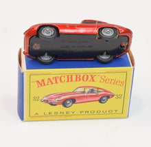 Matchbox Lesney 32 E tpye Jaguar Virtually Mint/Boxed