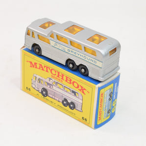 Matchbox 66 Greyhound bus Virtually Mint/Lovely box