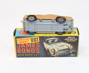 Corgi Toys 261 James Bond DB5 Virtually Mint/Boxed (Toffee Gold)