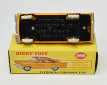 Dinky toys 266 Plymouth Canadian Taxi Very Near Mint/Boxed 'Brecon' Collection Part 2