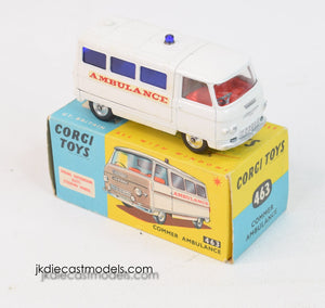 Corgi toys 463 Commer Ambulance Virtually Mint/Boxed 'Blue & Yellow' Collection