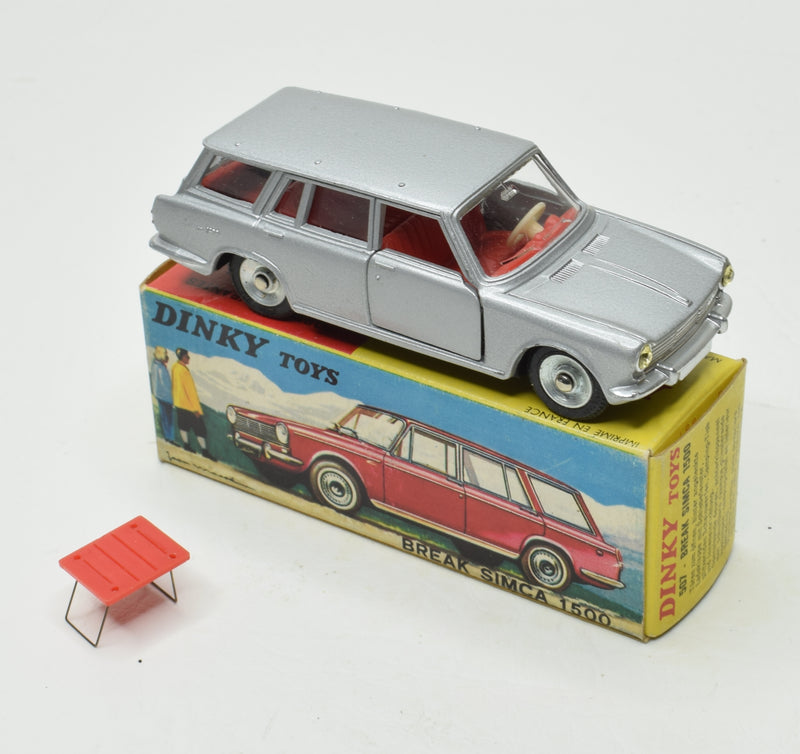 シムカ 1500 ブレーク - フランス ディンキートイズ #507 Dinky 507, Simca 1500 Break - Free Price Guide & Review