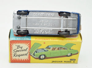 Corgi toys 238 Mark X Jaguar Very Near Mint/Boxed  (New The 'Geneva' Collection)