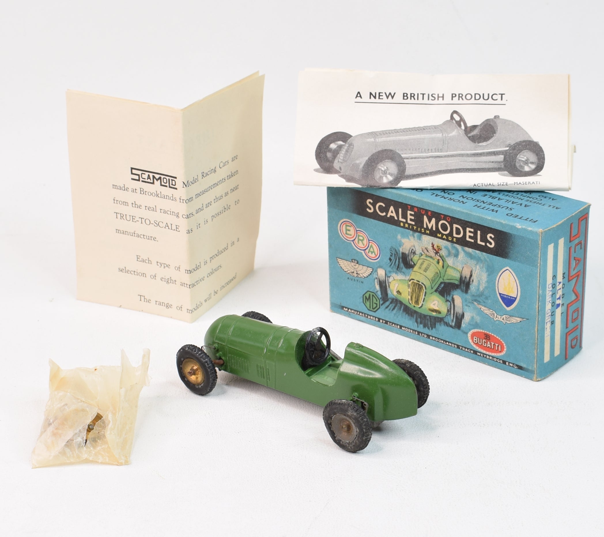 Scamold Racing Cars Scamold of Brooklands - Alta - Very Near Mint/Boxed – JK DIE-CAST MODELS