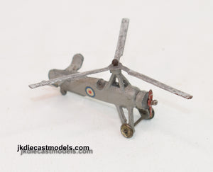 Pre war Dinky toys 66f Army Cooperation Autogiro Virtually Mint