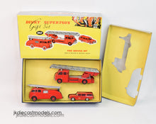 Dinky toys 957 Fire Service Gift set Virtually Mint/Nice box