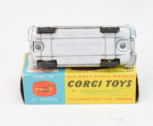 Corgi toys 310 Corvette Stingray Virtually Mint/Boxed 'Carlton' Collection