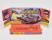 Corgi toys 267 Batmobile Mint/Lovely box (Matte black)