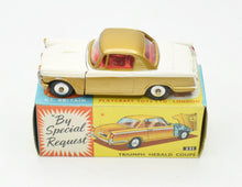 Corgi toys 231 Triumph Herald Virtually Mint/Boxed 'Ribble Valley' Collection