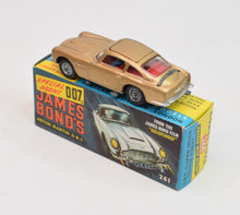 Corgi Toys 261 James Bond DB5 Virtually Mint/Lovely box (Without indicator casting)