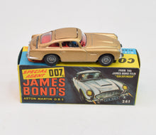 Corgi Toys 261 James Bond DB5 Virtually Mint/Lovely box (Without indicator casting)