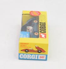 Corgi toys 347 Chevrolet Astro 1 Experimental car Mint/Boxed 'JJP Vancouver' Collection