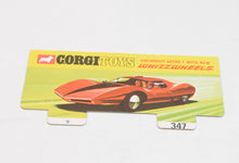 Corgi toys 347 Chevrolet Astro 1 Experimental car Mint/Boxed 'JJP Vancouver' Collection