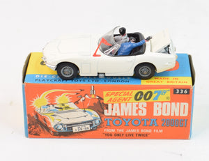 Corgi toys 336 James Bond Toyota Virtually Mint/Nice box