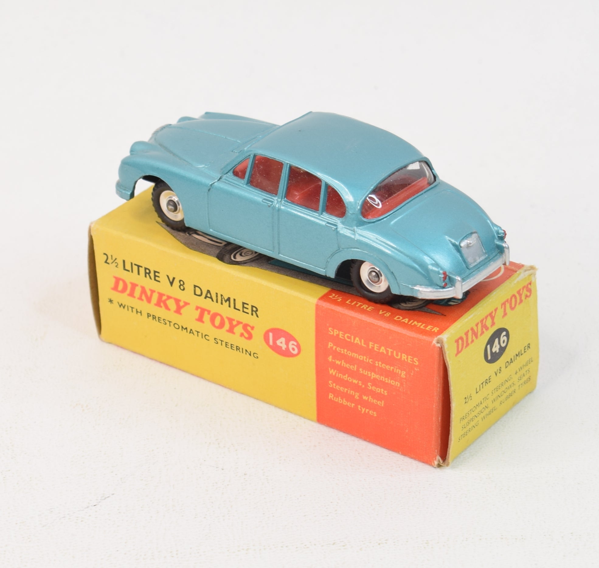 Boîte Vide Dinky Toys – Daimler 2L V8 – Modèle 146 – Collection