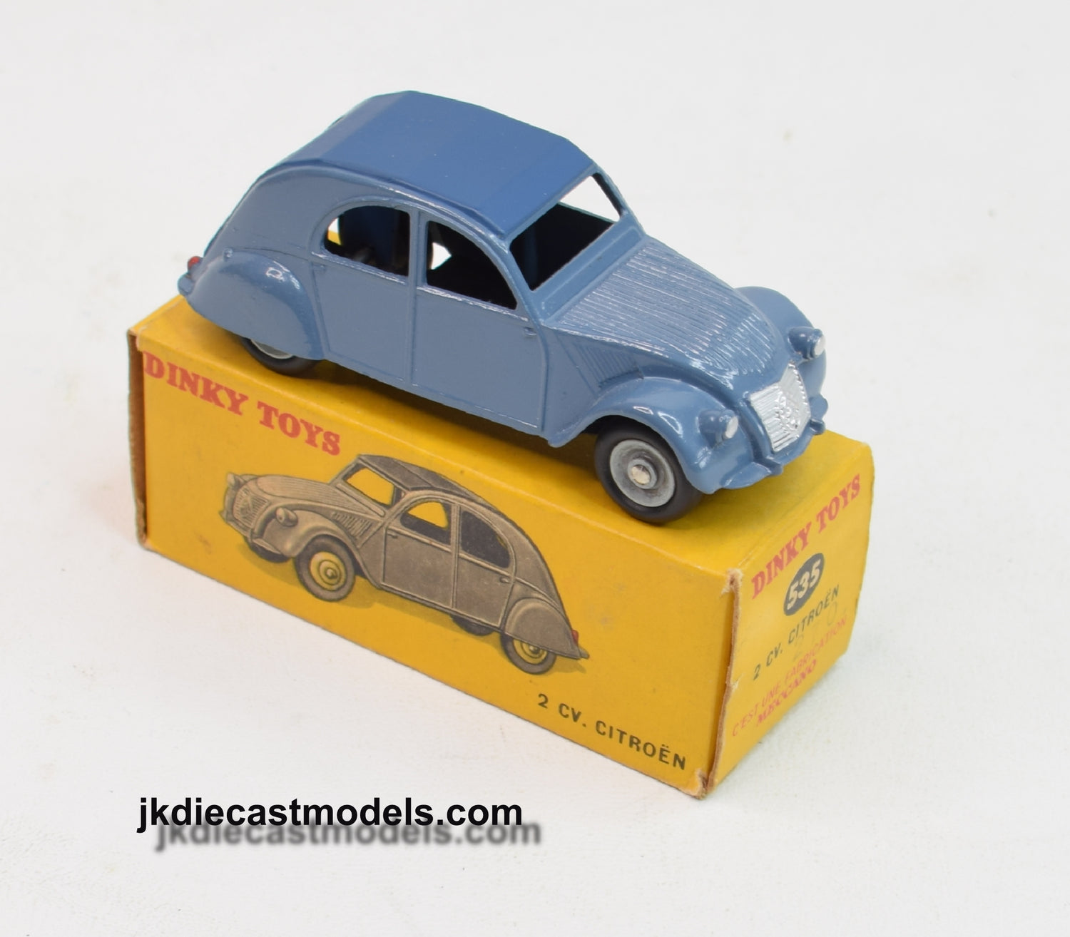 French Dinky Toys 535 Citroen 2cv Virtually Mint/Boxed