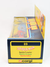 Corgi Gift Set 23 Spider-Man Mint/Lovely box (Rare Spiderbike)