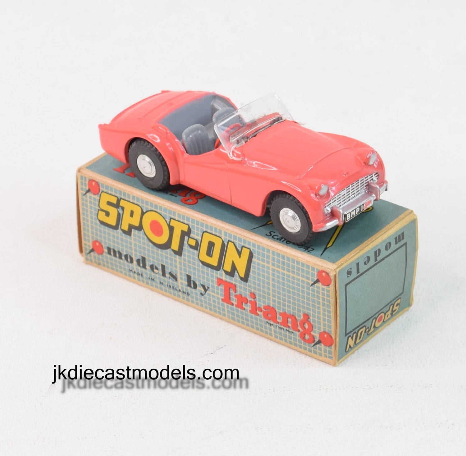 Spot-on 108 Triumph Tr3 Virtually Mint/Boxed 'S.P.O' Collection