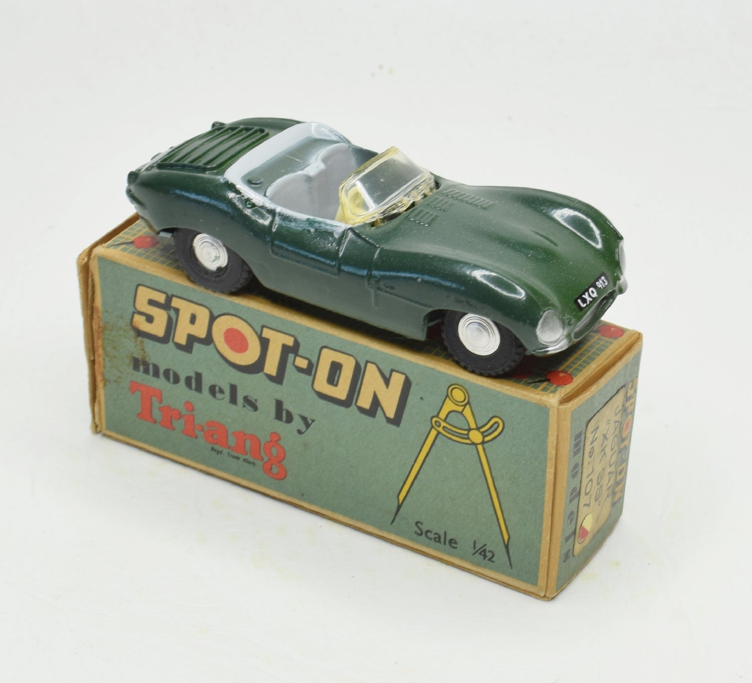 Spot-on 107 Jaguar Xkss Very Near Mint/Boxed (Third version in dark green)