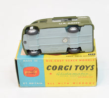 Corgi toys 359 Army Field Kitchen Virtually Mint/Boxed